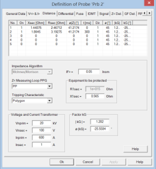 Protection Relays in ATPDesigner using a Probe